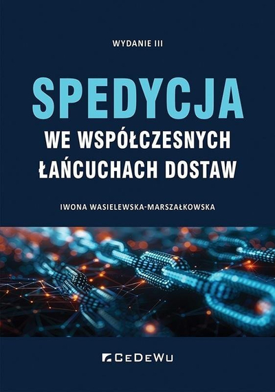 Libër CeDeWu “Forwarding in Contemporary Supply Chains”, botimi i 3-të, në polonisht, kopertinë e butë