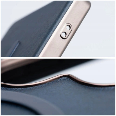 Kapotë telefoni Gentleman Mag Cover për iPhone 17 Pro Max, kompatibile me MagSafe, blu e errët