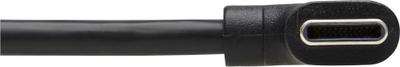 Kabllo USB C EATON U040-01M-C-RA, USB 2.0, 1m, e zezë