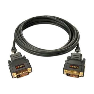 Kabllo Lindy (38300), DVI-D - DVI-D, 70m, e zezë