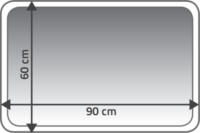 Тепих за бања RIDDER Coins 7103307, 60x90cm, против лизгање, сив