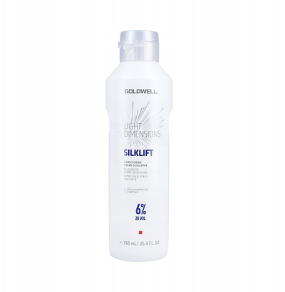 Krem oksidues për flokët Goldwell Light Dimensions Silklift Conditioning Cream Developer, 6% 20 Vol, 750ml
