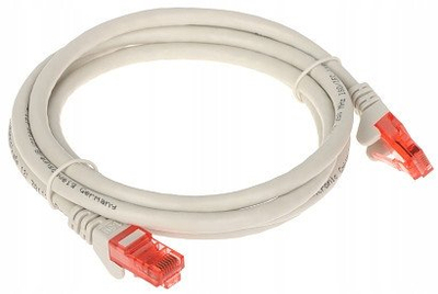 Kabllo interneti UTP RJ45 Cat6, 1.5m, gri
