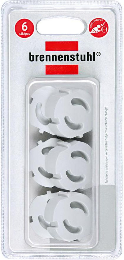 Set mbulesash për priza Brennenstuhl 1164480, 6 copë