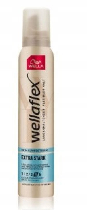 Shkumë flokësh Wella Wellaflex Extra Strong, 200 ml
