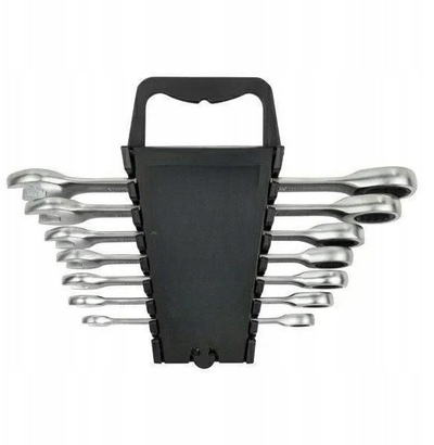 Set çelësa kombinues me ratchet JBC, 7 copë, 8-19mm