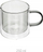 Filxhan Lexi Glass, xham borosilikat, 250 ml, gri transparent