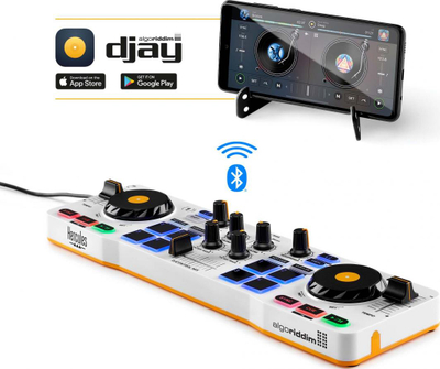 Konsolë DJControl Mix Hercules, e bardhë