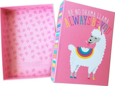 Set kreativ Knutsel Lama Junior, 60 copë, 23cm, rozë