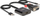 Konvertues video Lindy VGA në HDMI, audio stereo, Full HD 1080p, i zi