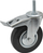 Rrotë pune AWTools AW23333, 125 mm, 100 kg, gri