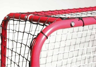 Гол за флорбол Hudora Floorball Match Goal, 160x115 cm, склоплив, црвен