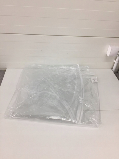 Чаршав за маса Ligne Decor, PVC, дијаметар 180 cm, бел