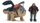 Set figurash Spin Master How to Train Your Dragon Gronckle dhe Fishlegs, 2 pjesë, mbi 4 vjeç, shumëngjyrësh
