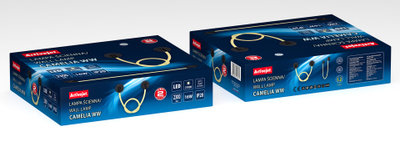 Llambë murale LED Activejet AJE-CAMELIA WW, dritë e ngrohtë, e bardhë