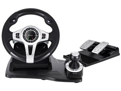 Set timoni, pedalesh dhe ndërrues shpejtësish Tracer për PlayStation 4, PlayStation 3