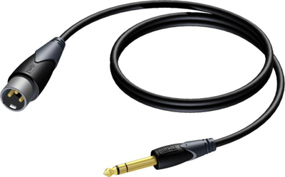 Kabllo Procab Jack 6,3 mm - XLR CLA724/3, 3 m,i zi