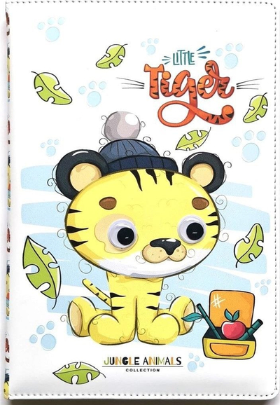 Fletore për fëmijë Fresh Tiger Eyes, A5, fletë të bardha