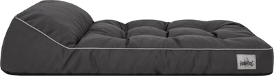 Dyshek divan për qen Paw, 80x52cm, madhësia M, gri