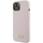 Mbulesë telefoni Guess GUHCP15SSMBSLP për iPhone 15 6.1", silikon, rozë