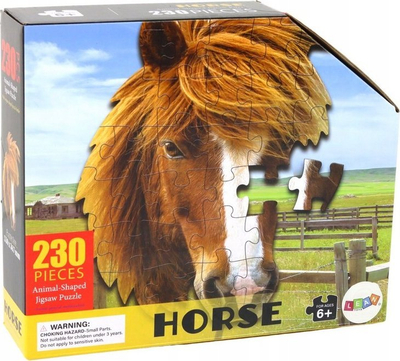 Puzzle me kalë Adar 586307, 230 copa, shumëngjyrësh