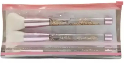 Set furçash grimi Clarins Folosofille, 3 copë, për pudër blush dhe hije sysh