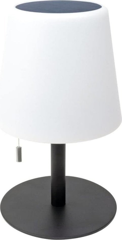 Lampë tavoline Schwaiger LED, 200Lm, me diell RGB, IP44, e bardhë