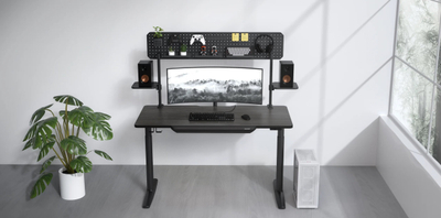 Tavolinë gaming E-ODYSSEY Electric Gaming Desk, elektrike, 150 x 70 cm, dru