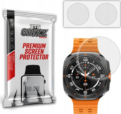 Folie ekrani Grizz PaperScreen për Samsung Galaxy Watch Ultra, mat, anti-gjurmë gishtash, transparente
