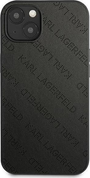 Mbështjellës telefoni Karl Lagerfeld KLHCP13SPTLK, për iPhone 13 mini 5.4", hardcase, i zi