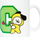 Filxhan Line Friends BT21, qeramik 300ml, me figura, shumëngjyrësh
