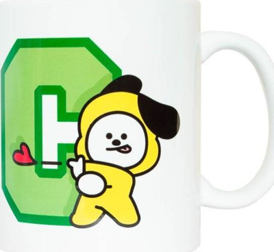 Filxhan Line Friends BT21, qeramik 300ml, me figura, shumëngjyrësh