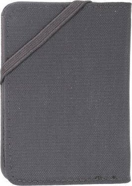 Portofol Lifeventure RFID Card Wallet, material i ricikluar, i hollë, gri