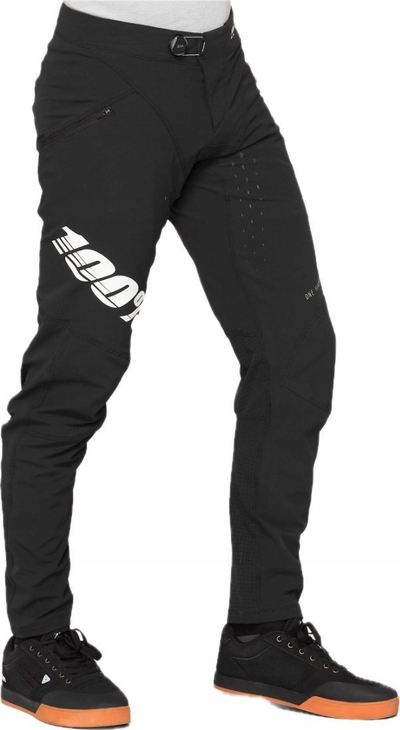 Pantallona çiklizmi 100% R-Core X Boa, downhill enduro, masa 32 L, të zinj