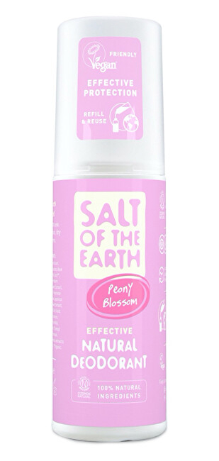 Deodorant Salt Of The Earth Peony Blossom, 100 ml