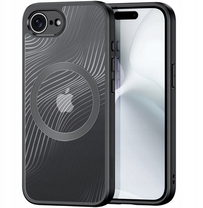 Заштитен капак DUX DUCIS, MagSafe, за iPhone 16 Pro Max 16 Plus 16e SE 2025, проѕирен