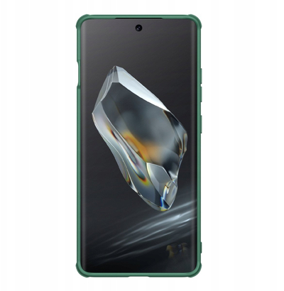 Mbulesë telefoni Nillkin CamShield Pro për OnePlus 12R, me mbrojtje me slider te kamera, jeshile