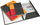 Bllok shënimesh Oxford Meetingbook A5, 160 fletë, me spiralë dhe llastik, portokalli
