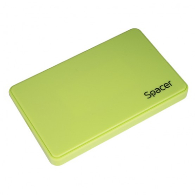 Kuti e jashtme për disk 2.5" SPR, USB 3.0, SATA, e gjelbër