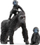 Set lodrash Schleich Wild Life Gorilla Family, figurina nënë dhe bebe gorillë, për fëmijë 3+