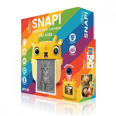 Kamerë për kalamaj Media-Tech SNAPI MT4108, 8MP, ekran 2.4\", rozë