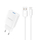 Karikues rrjeti Dudao A4EU, USB-A 2.1A 10W, me kabllo micro USB, i bardhë