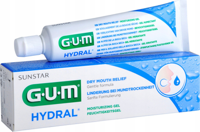 Xhel hidratues për nga goja Sunstar Gum Hydral, 50 ml, për gojë të thatë