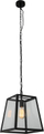 Llambadar varese Netlighting industrial retro, 1xE27 60W, metal me xham, i zi mat