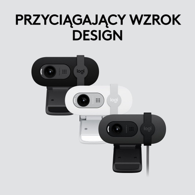 Tastiera Logitech MX Keys S me Wireless dhe Kamera Web Brio 100, Full HD 1080p, grafit