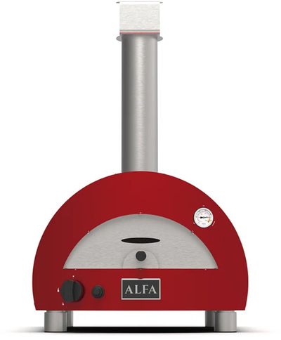 Furra portative për pizza Alfa Forni Linea Moderno, Antique Red, e kuqe