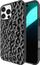 Mbrojtëse telefoni Kate Spade New York City Leopard MagSafe, për iPhone 16 Pro Max, e zezë