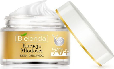 Kрем за лице Bielenda Youth Treatment, анти-брчки 70+, ревитализирачки, 50 ml