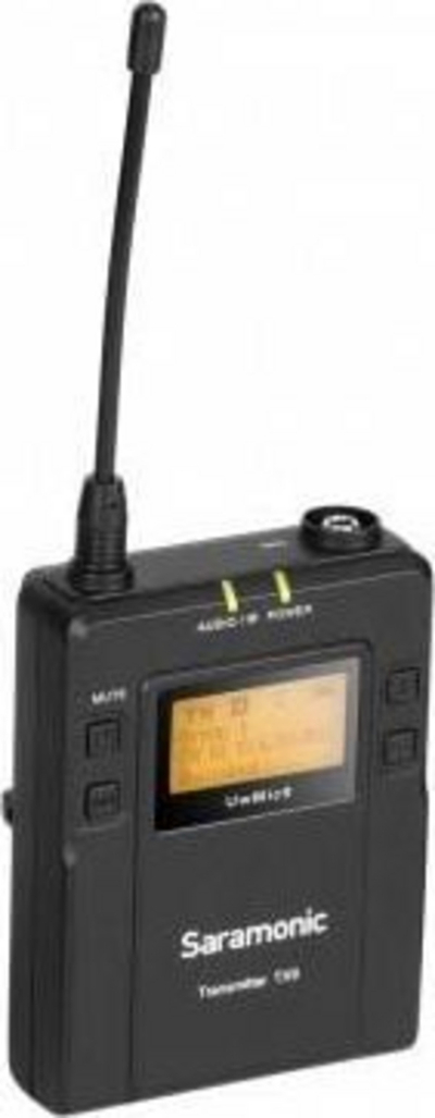 Transmetues wireless lavalier Saramonic UwMic9 TX9, body-pack, me ekran LCD, i zi