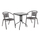 Set tavolinë 3-pjesësh (HM10468), gri
